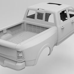untitled.381.jpg STL file Dodge RAM 3500 STL Files RC Car Axial・Model to download and 3D print