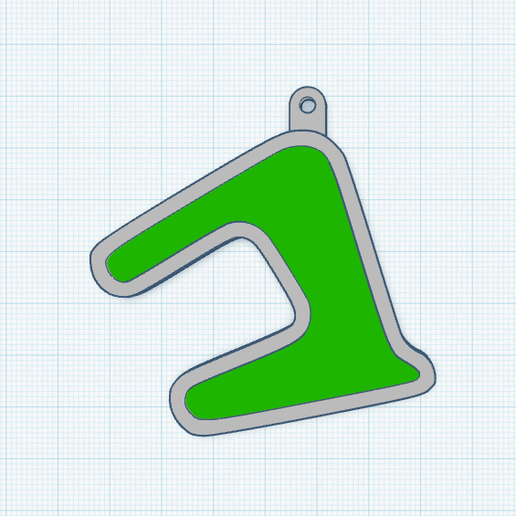 🏎️ Neuquén Province of Neuquén Race Track Key Ring・ STL File for 3D ...