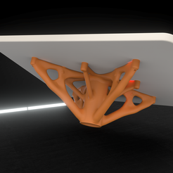 Render-2.png Archivo STL Adaptador de soporte a plataforma Speacker・Modelo para descargar y imprimir en 3D