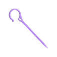 THIN_HOOK_BIG.STL Archivo STL gratis Lazos del cable・Diseño imprimible en 3D para descargar