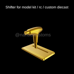Proyecto-nuevo-2023-03-29T215254.283.png Archivo STL Shifter for model kit / rc / custom diecast・Modelo para descargar e imprimir en 3D