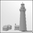 05-destruction-island-lighthouse-3d-model-n-scale-print-layout-full-view.png DESTRUCTION ISLAND LIGHTHOUSE - N (1/160) SCALE MODEL LANDMARK