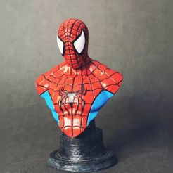 Bust Spiderman