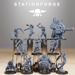 1-1.jpg 3D file Corrupted Guard Walkers・3D printing template to download