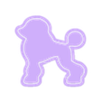 poodle.stl Высечки для печенья - Домашние животные