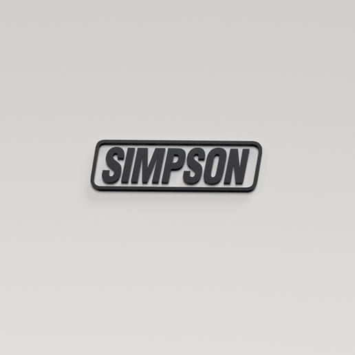 🦺 Simpson Performance Products Logo - Motorsport Safety Wall Art - 3D ...