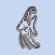 model-1.png Angelfish (3) COOKIE CUTTERS, MOLD FOR CHILDREN, BIRTHDAY PARTY