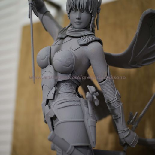 Скачать файл Ayane Dead Or Alive Fan Art Statue 3d Printable • Образец