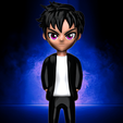 11.png Sung Jin-woo // Solo Leveling ( FUSION MASHUP COSPLAYERS ACTION FIGURE FAN ART CROSSOVER ANIME CHIBI )