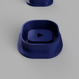 youtube2.png Social media icon cookie cutter set