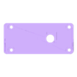 SeedSigner bottom_1_Mini Size camera_v1.1.stl Coverplate for WaveShare 1.3 inch LCD 240x240