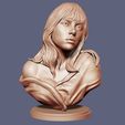 02.jpg Billie Eilish portrait sculpture 2 3D print model