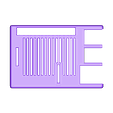 Pi_Snug_Case_Top_Slots.stl Free STL file Raspberry Pi Snug Case・3D printer design to download