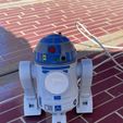 thumbnail_IMG_1735.jpg STL file R2D2 STAND APPLE WATCH CHARGE・3D print object to download