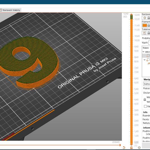 slicer.jpg Number 0-9 with editable top area