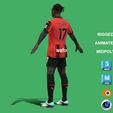 e6.jpg 3D Rigged Rafael Leao AC Milan 2024