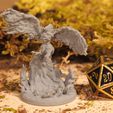 Phoenix (1).JPG STL file Phoenix - Tabletop Miniature・Design to download and 3D print