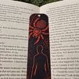 20251026_212441.jpg Stranger – The Shadowed Web Bookmark | Multi-Color 3D Print