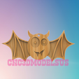 5.png halloween bat,3D MODEL STL FILE FOR CNC ROUTER LASER & 3D PRINTER