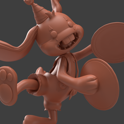 Bunzo-Bunny-detail-2-Camera-3.png Poppy playtime Bunzo Bunny fan made 3d print model