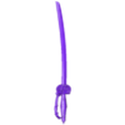 DOM_PEDRO_II_SWORD.stl Kit four sword
