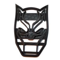 Cara de Black Panther.jpg Télécharger fichier STL gratuit Coupe-biscuit Panthère noire • Design à imprimer en 3D, insua_lucas