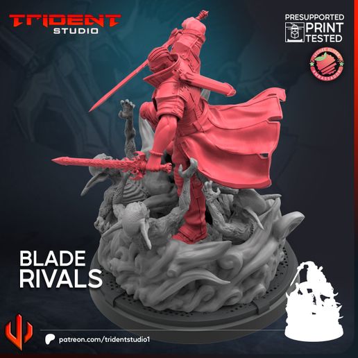 ♟ BLADE RIVALS・ 3D File for 3D printing・Cults