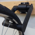 Bikewallrack3.png Fatbike / MTB / E-bike / bicycle wall stand rack version 3.0