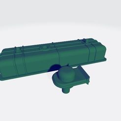 Kettenkrad-Complete-Valve-Cover-and-Oil-Filler-Cap-breather-photo.jpg Download STL file 1/6th scale Kettenkraftkrad Valve Cover and Oil Filler Cap/breather • 3D printing model, mark_reasoner