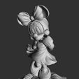 4.jpg Minnie mouse with flower. STL 3d printable