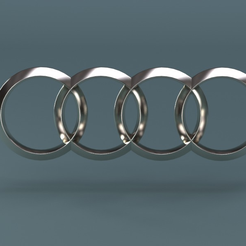 Fichier STL Cache moyeu Audi 🚗・Design à télécharger et à imprimer en  3D・Cults