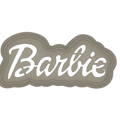 33.png Cookie Stamp - Barbie