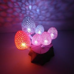 381058d534b10cf61803cb736ada6c9d_display_large.JPG Archivo STL gratis Magic Mushrooms - una decoración iluminada・Plan de la impresora 3D para descargar