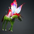 G.jpg Alas de caballo Caballo Fantasía Animal Modelo 3D - Obj - FbX - 3d IMPRESIÓN - PROYECTO 3D - GAME READY
