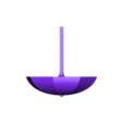beach_umbrella.stl STL file Private Island Beach Box Paradise Decoration Container・3D print design to download