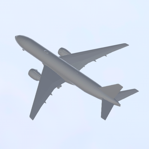 🪰 Boeing 777・ 3D File for 3D printing・Cults