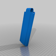 Mag_body.png Alternative Printable Angled Talon magazines for Ehdrien's Gecko with Slide Lock and Ammo Check Windows