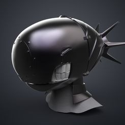 Reze_Helmet.jpg 3D file Bomb Girl Reze helmet - Chainsaw Man・3D print design to download