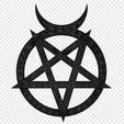 png-transparent-magic-circle-pentagram-pentacle-satanism-symbol-icon-design-baphomet-symmetry.png Pentagram & Moon