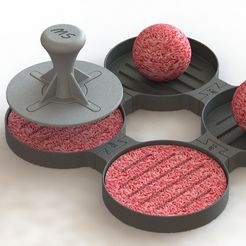4_Burger.jpg Party/Individual Burger Maker_D130 mm