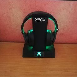 4.jpg STL file Xbox headset support・Model to download and 3D print