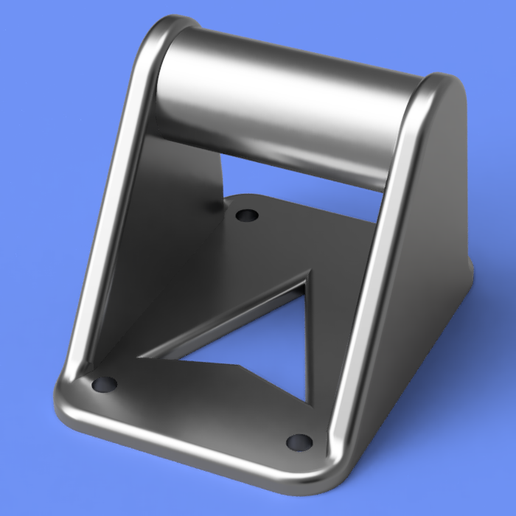 Meepo Board Electric Skateboard Tall Flashlight Mount 3D model