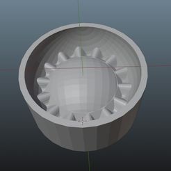 11.jpg STL file Bath Bomb Wave Bowl・3D printable model to download