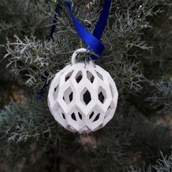 T7.jpg STL-Datei Weihnachtsball・3D-Druck-Idee zum Herunterladen