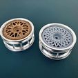 560933714_25666092972978440_8402846082039044998_n.jpg BBS-Style rim dish for Tamiya BMW E30 M3 DTM (1:10) - suitable for 26mm Tamiya Porsche 911 Taisan rims