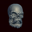 12.png Skull with beard and mustache
