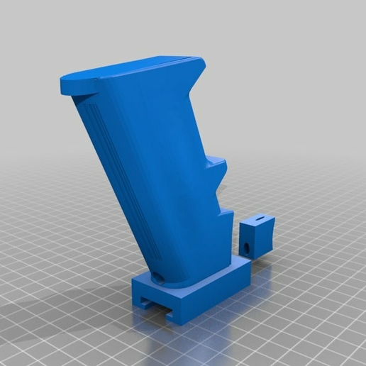 Pistol grip with Trigger - 3D model önizlemesi