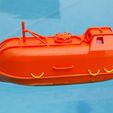 Rettungsboot3.jpg Lifeboat free fall rescue boat 1:75 ship model