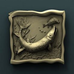 909. Panno.jpg Free STL file Fish・3D printable model to download