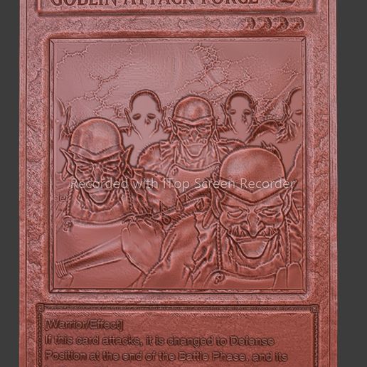 YuGiOh Goblin Attack Force 3D model
